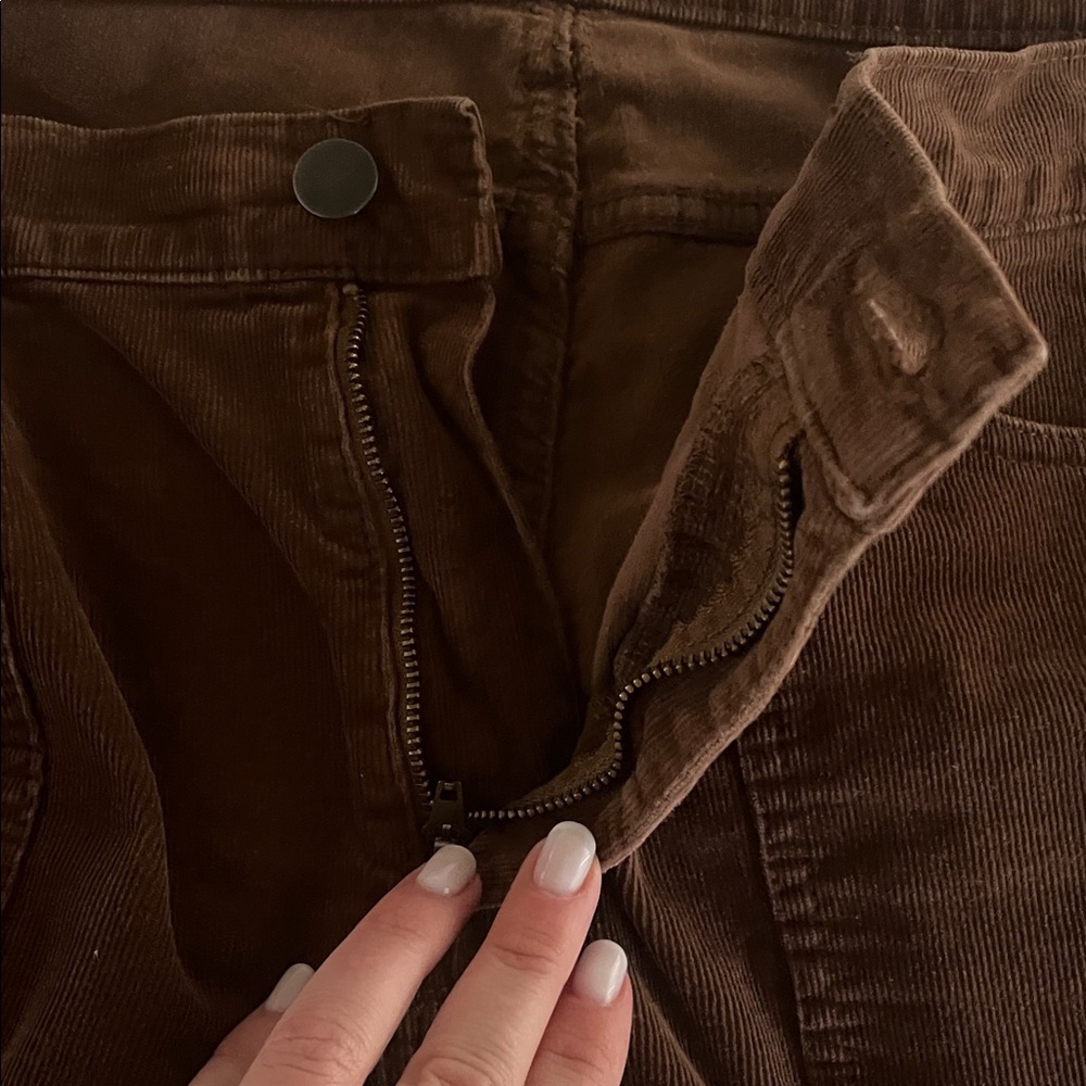 a.n.a women’s Brown Corduroy Pants - Picture 3 of 5